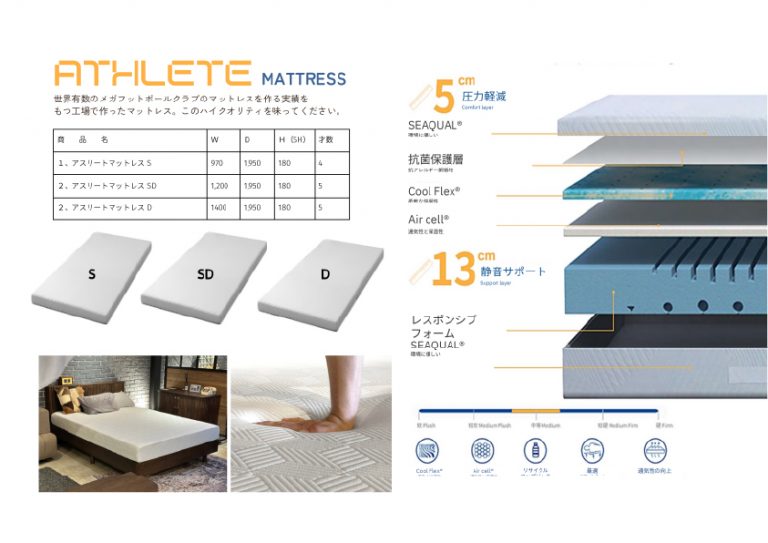 アスリート マットレス